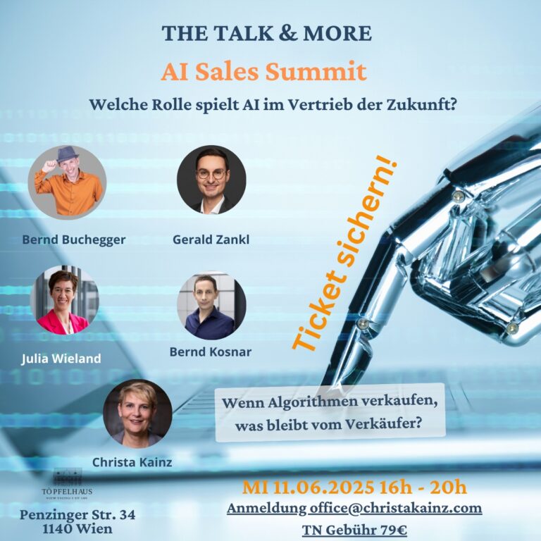 AI Sales Summit 2025 Ankündigung