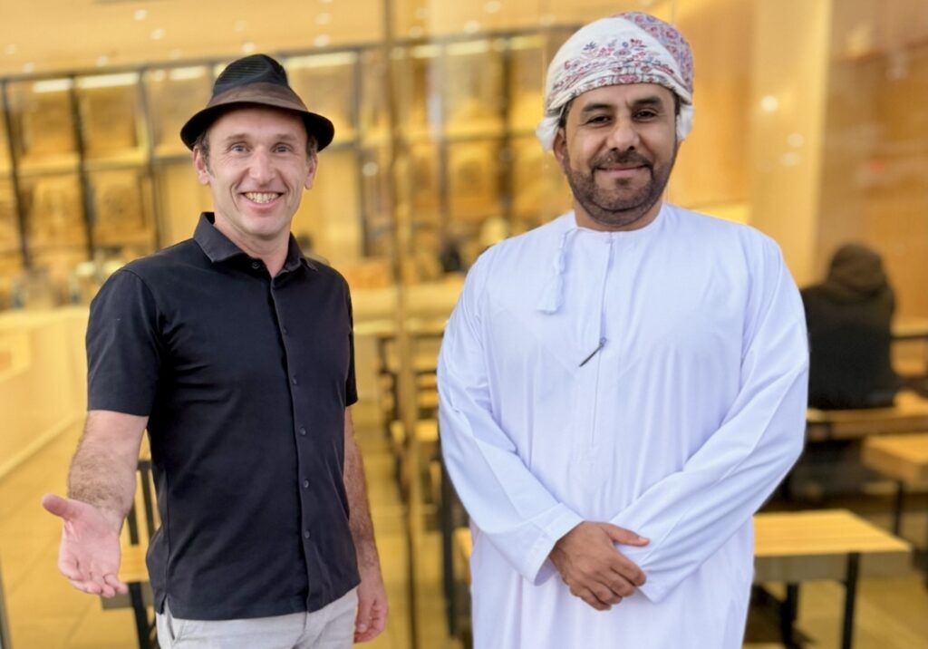 Bernd Buchegger und Ibrahim Al Hosni (CDDI)